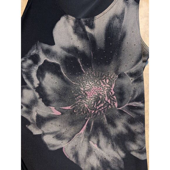 Bleeker & McDougal floral tank top med - Picture 2 of 4